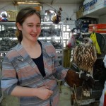 got to hold a falcon